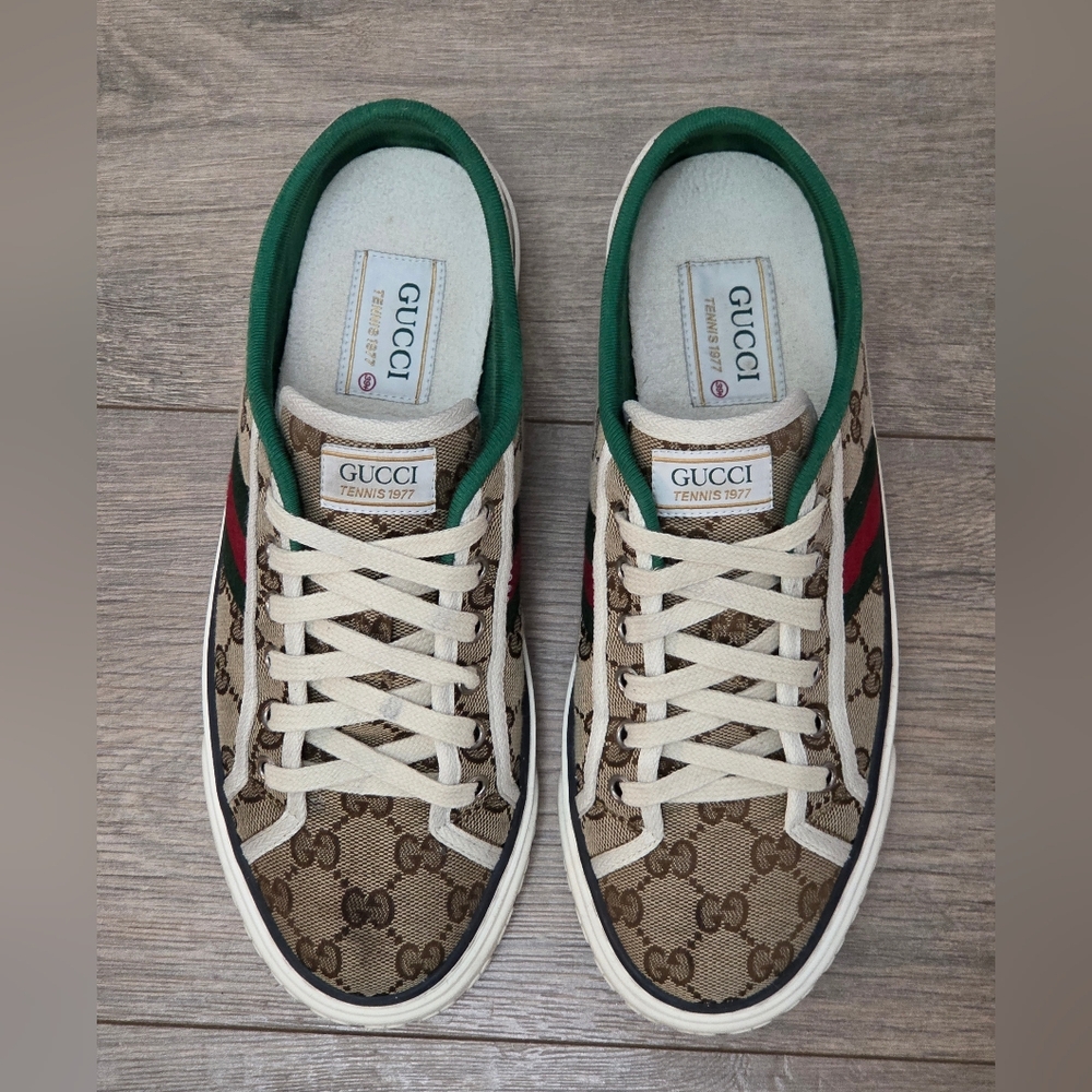 Gucci 1977 Low-Top Sneakers — Womens Size EU 39.5 / US 9.5 (Read Description) - Picture 8 of 15